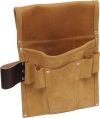 SUEDE 2-POCKET 5-LOOP NAIL & TOOL POUCH