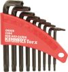 T8-T40 TAMPER-PROOF TORXKEY SET (9-PCE)