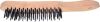 4-ROW WIRE SCRATCH BRUSH- PLAIN BACK