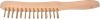 2-ROW BRASS WIRE SCRATCHBRUSH