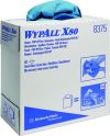 8375 WYPALL X80 CLOTHS POP-UP BOX S/BLUE (5-BOXES)