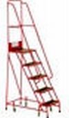 KN05 5-TREAD NARROW AISLESTEP C/W PVC A/SLIP TREAD