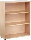 KIS 1200mm BOOKCASE 2 ADJ. SHELVES BEECH