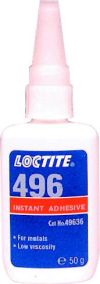 496 CYANOACRYLATE ADHESIVE 20gm