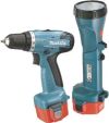 6281DWPLE 14.4V DRILL/DRIVER + TORCH 2x1.3AH NICAD