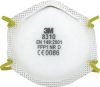 8310 CUP SHAPED UNVALVEDDUST/MIST RESPIRATOR (10)