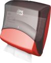 654008 TORK FOLDER WIPER/CLOTH DISPENSER RED