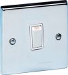 MM22235 1 GANG 2 WAY CHROME SWITCH 10 AMP