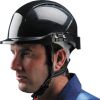 S08FM HEIGHTMASTER SAFETY HELMET - BLACK