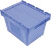 40LTR EURO NESTING BIN BLUE C/W LID