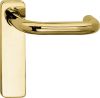 BRASS ROUND BAR LEVER OVAL PROFILE