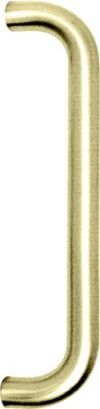 P.BRASS PULL HANDLE BACKTO BACK FIX 150x19mm