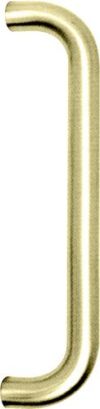 P.BRASS PULL HANDLE BACKTO BACK FIX 300x19mm