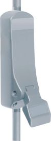 PUSH PAD PANIC LATCH SILVER