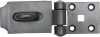 150mm SHORT PATTERN HEAVY HASP AND STAPLE BLACK