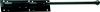 300mm MONKEY TAIL BOLT BLACK