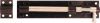 100mm ENCLOSED PATTERN TOWER BOLT BLACK