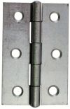 38mm LIGHT NARROW BUTT HINGES S/COLOUR (PR)