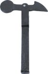 250mm HEAVY DUTY GATE STOP BLACK