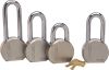 63.5x50mm SHACKLE SOLID STEEL ROUND BODY PADLOCK