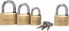 40mm BRASS CROSS KEY PADLOCK