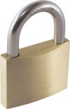 20mm SLIM TYPE BRASS PADLOCK ST/S-L SKLE