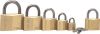 40x22mm SHACKLE SOLID BRASS PADLOCK