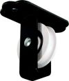 38mm SINGLE UPRIGHT PULLEY BLACK