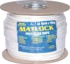 No.4 6mm 8PLT POLYESTER WHITE SASH CORD 100M REEL