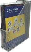 WIRE MESH MAGAZINE FILE SILVER
