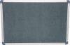 EXECUTIVE FELT NOTICE BOARD 900x600mm GRY/AL TRIM