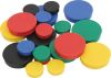 20mm WHITEBOARD MAGNETS ASSORTED COLOURS (PK-10)