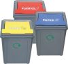 54L FLIP-TOP BIN RE-CYCLE NOW BIN KIT (PK-3)