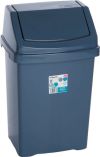 25LTR SLATE GREY SWING TOP BIN