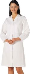 2205 LADIES FOOD COAT ONE POCKET WHITE LARGE