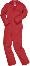 BIZ1 FLAME RETARDANT COVERALL RED XX/LARGE REG