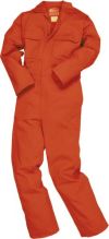 BIZ1 FLAME RETARDANT COVERALL ORANGE MEDIUM REG