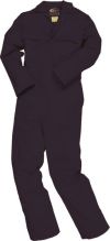 BIZ1 FLAME RETARDANT COVERALL BLACK LARGE REG