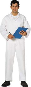2201 FOOD BOILER SUIT WHITE MEDIUM