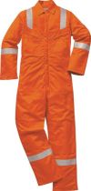 FR52 PADDED ANTI-STATIC F/R COVERALL ORANGE (XL)