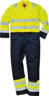 FR60 MULTI-NORM COVERALLHI-VIS YELLOW/NAVY SMALL