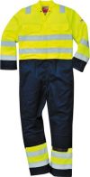 FR60 MULTI-NORM COVERALLHI-VIS YELLOW/NAVY MEDIUM