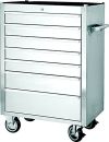 7-DRAWER STAINLESS ROLLER CABINET