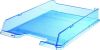 TRANSLUCENT DELUXE LETTER TRAY - BLUE