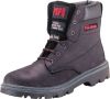 PU/RUBBER SOLE BOOT BLACK SZ.6-522SM