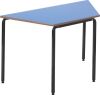 CRUSH BENT TRAPZ TABLE 5-7YR 1100x550x550mm BLUE