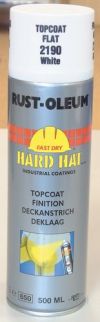 2190 FLAT WHITE HARD HATSPRAY 500ml