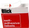 BLICK LABEL 13MM WHT DISPENSER 005056