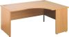 SATELLITE 1600mm LH PANEL END CRESCENT DESK L/OAK