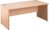 SATELLITE 800mm PANEL END STANDARD DESK BEECH